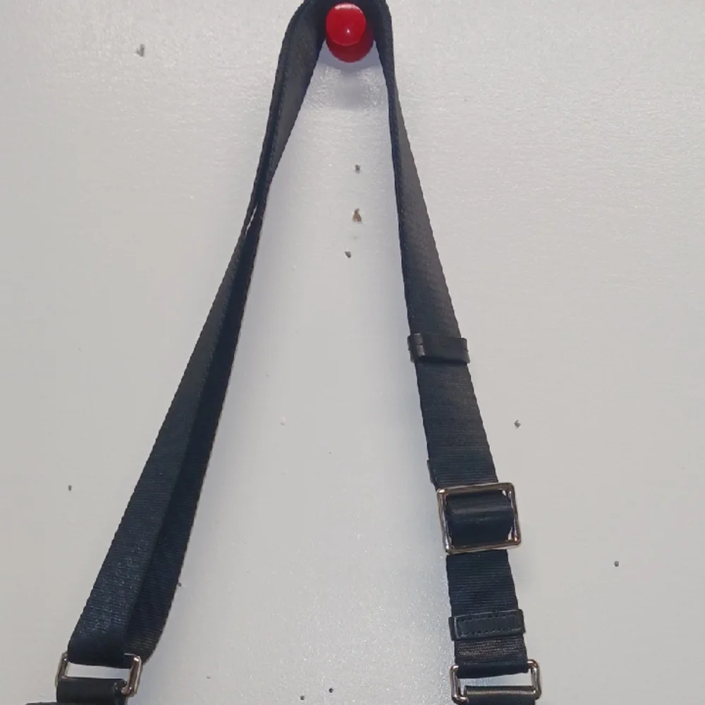 Tumi Black Messenger Bag with Adjustable Strap